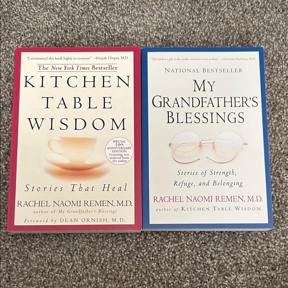 Kitchen Table Wisdom and My Grandfather's Blessings Book Set